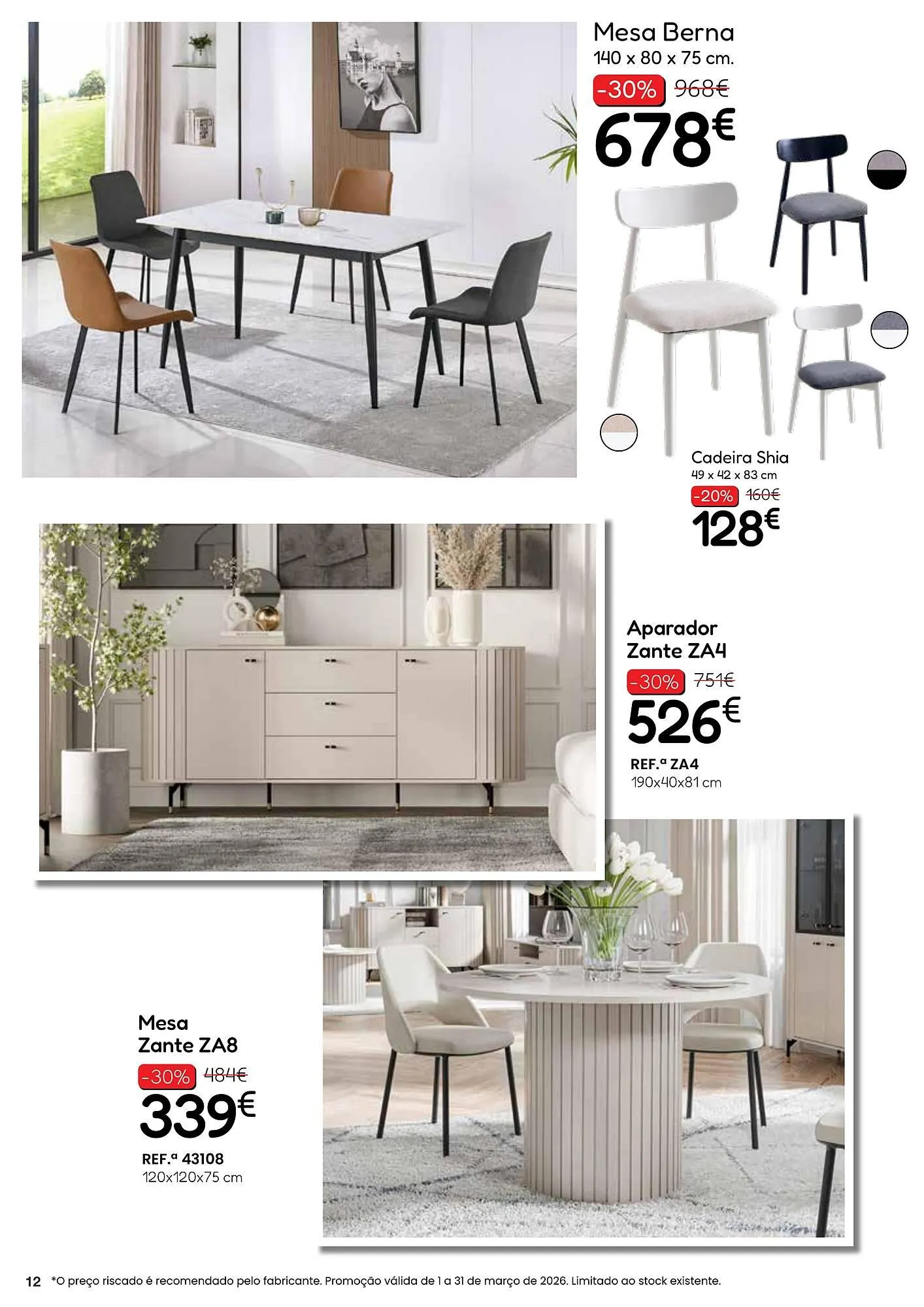 Folheto Folheto Hiper Centro do Móvel de 5 de março até 31 de março 2026 - Pagina 12