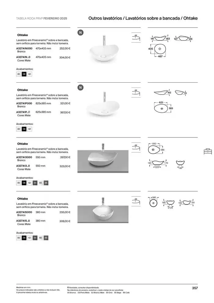 Folheto Soluções de Banho  de 6 de janeiro até 31 de dezembro 2025 - Pagina 359