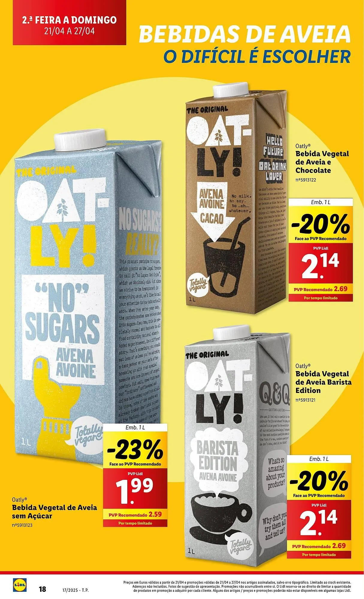 Folheto Folheto Lidl de 21 de abril até 27 de abril 2025 - Pagina 18