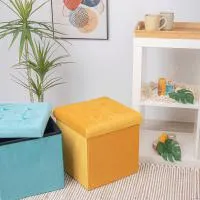 Banco Arrumação Veludo