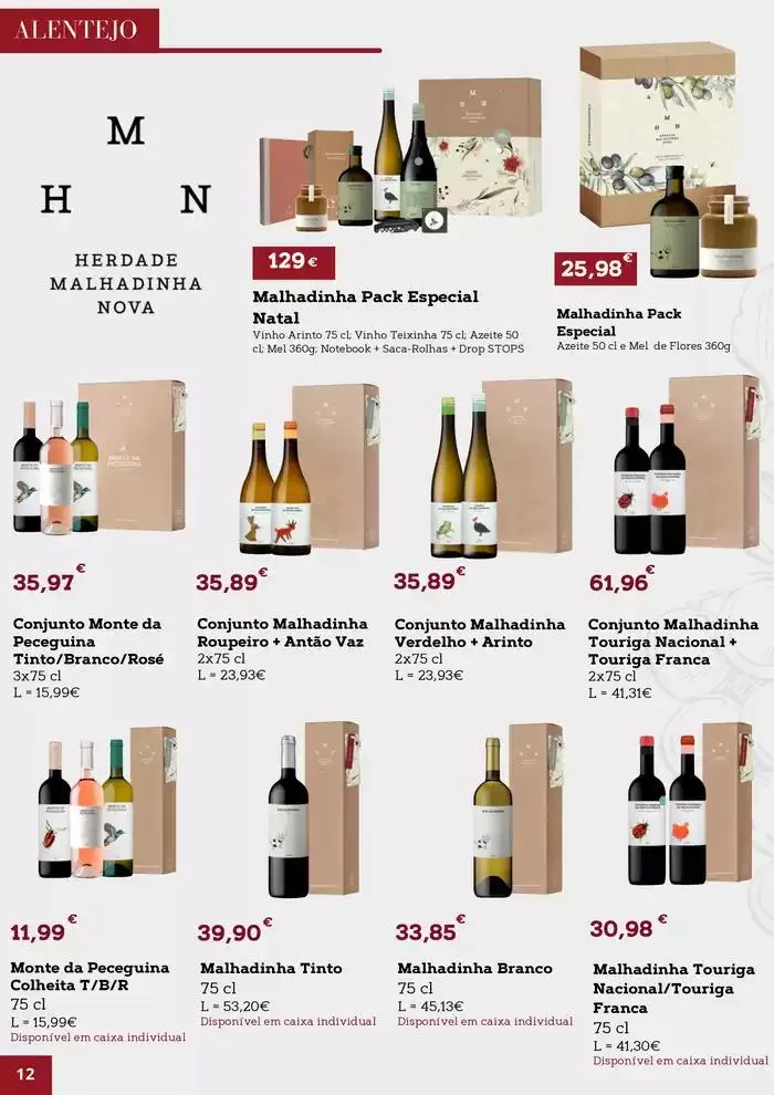 Folheto Folheto Vinhos Lordelo de 21 de novembro até 31 de dezembro 2024 - Pagina 12