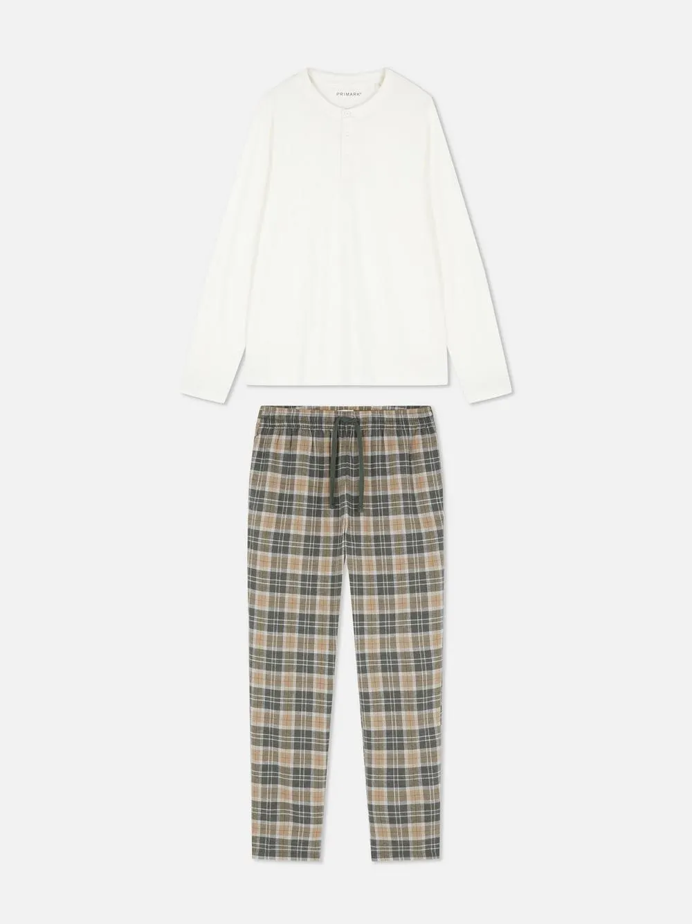 Pijama xadrez gola padres