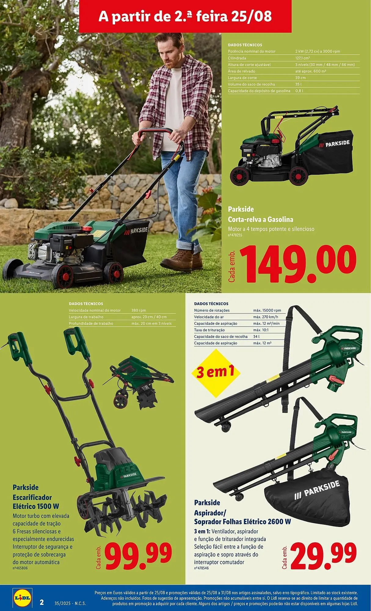 Folheto Folheto Lidl de 25 de agosto até 31 de agosto 2025 - Pagina 2