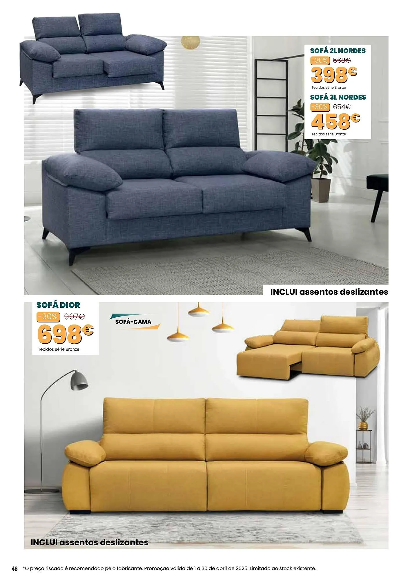 Folheto Folheto Hiper Centro do Móvel de 1 de abril até 30 de abril 2025 - Pagina 46