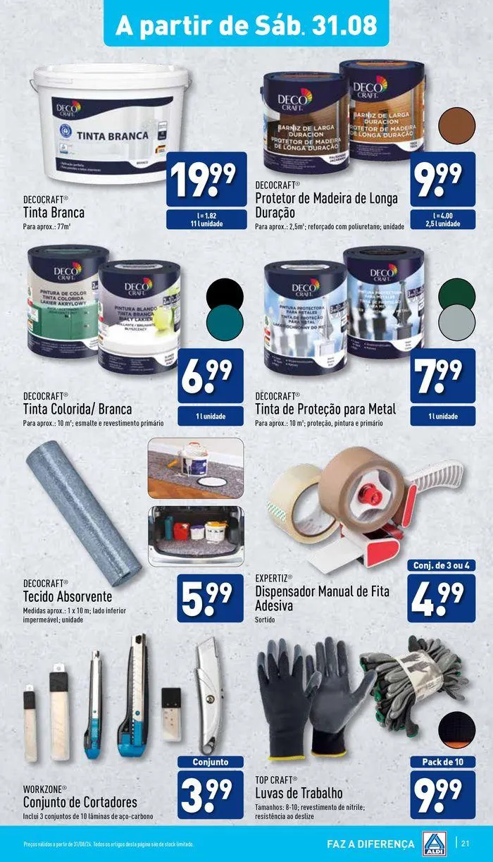 Folheto Frescos a preços imbatíveis de 28 de agosto até 9 de setembro 2024 - Pagina 21