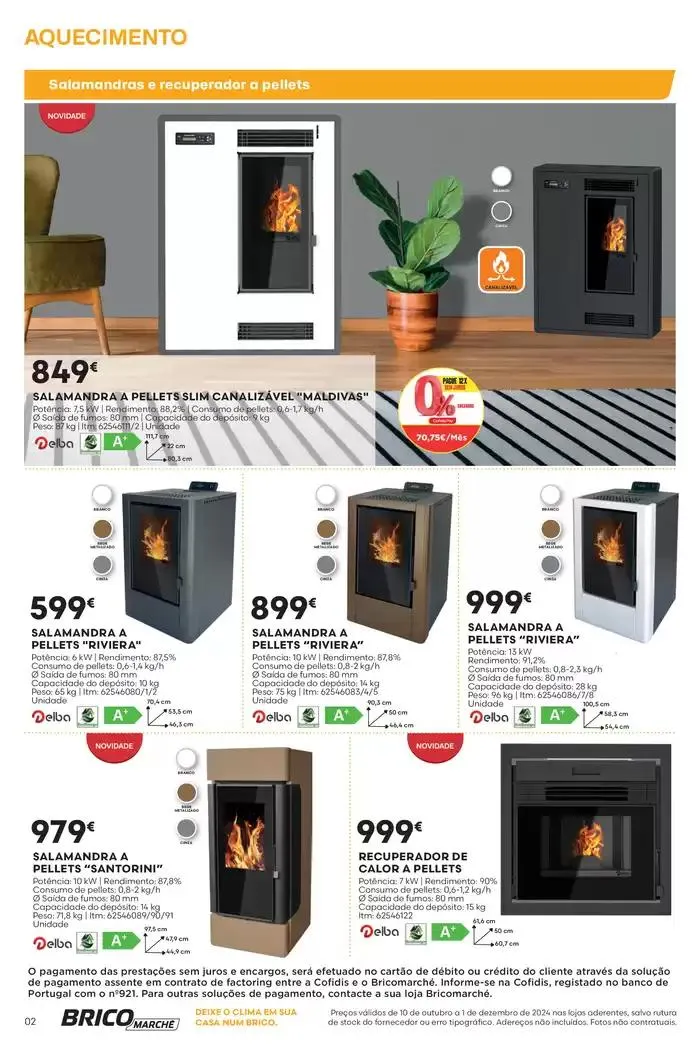 Folheto F#14 Catálogo de Aquecimento 12p de 10 de outubro até 1 de dezembro 2024 - Pagina 2