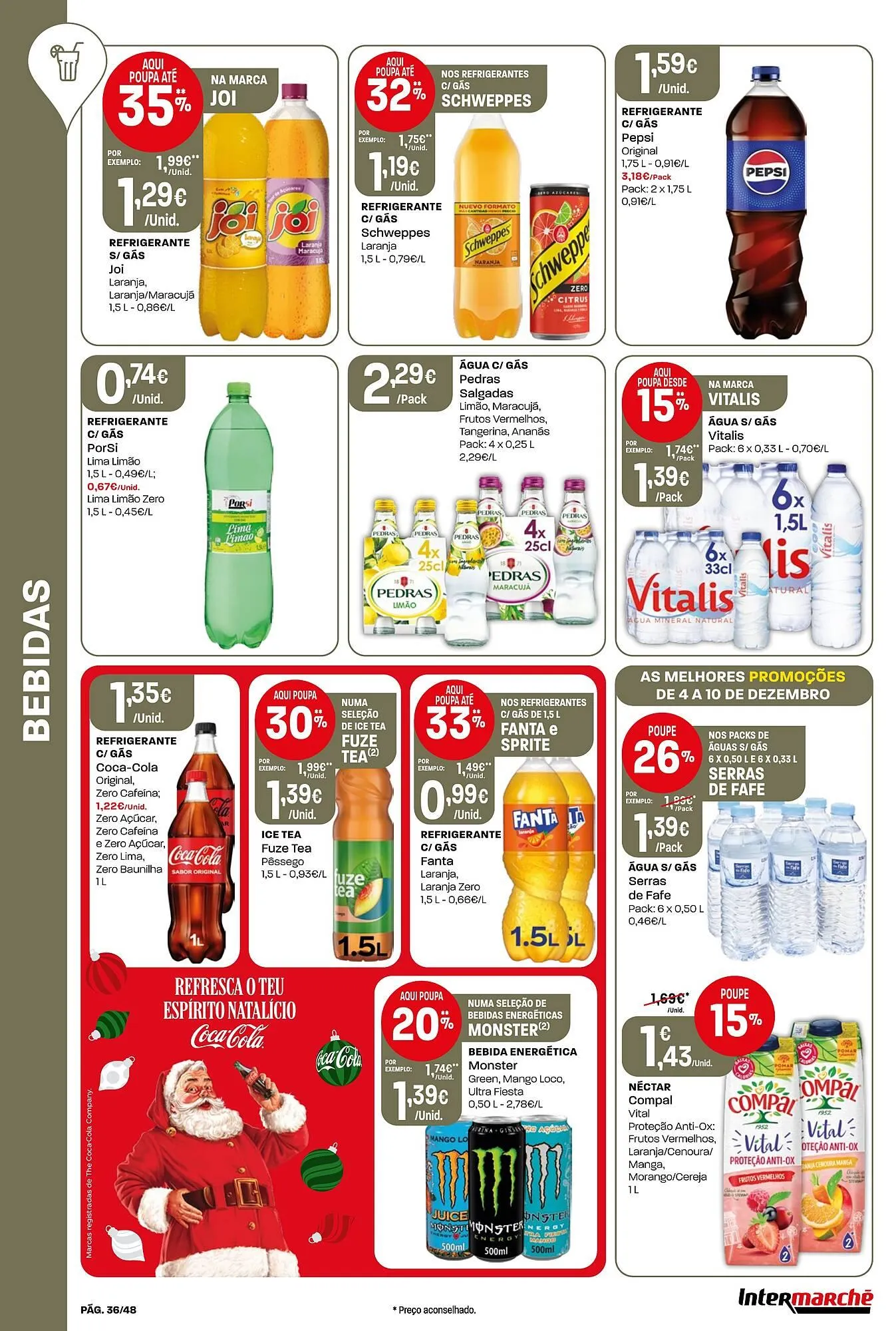 Folheto Folheto Intermarché de 4 de dezembro até 10 de dezembro 2025 - Pagina 36
