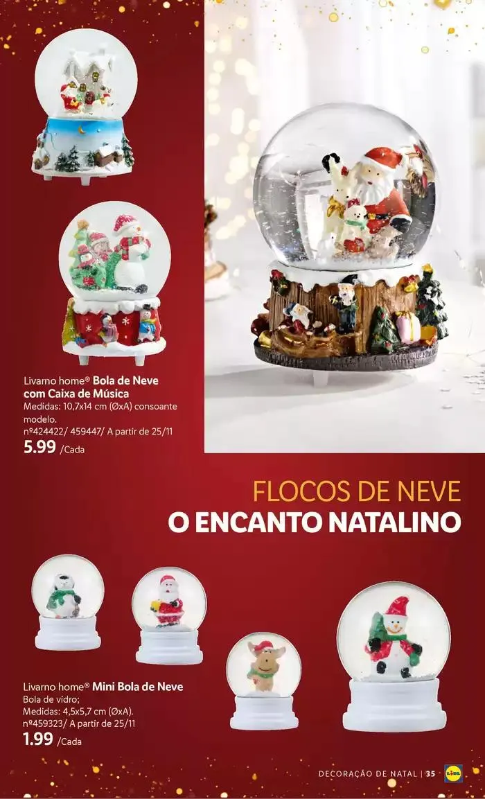 Folheto Decoração de Natal de 8 de novembro até 26 de dezembro 2024 - Pagina 35