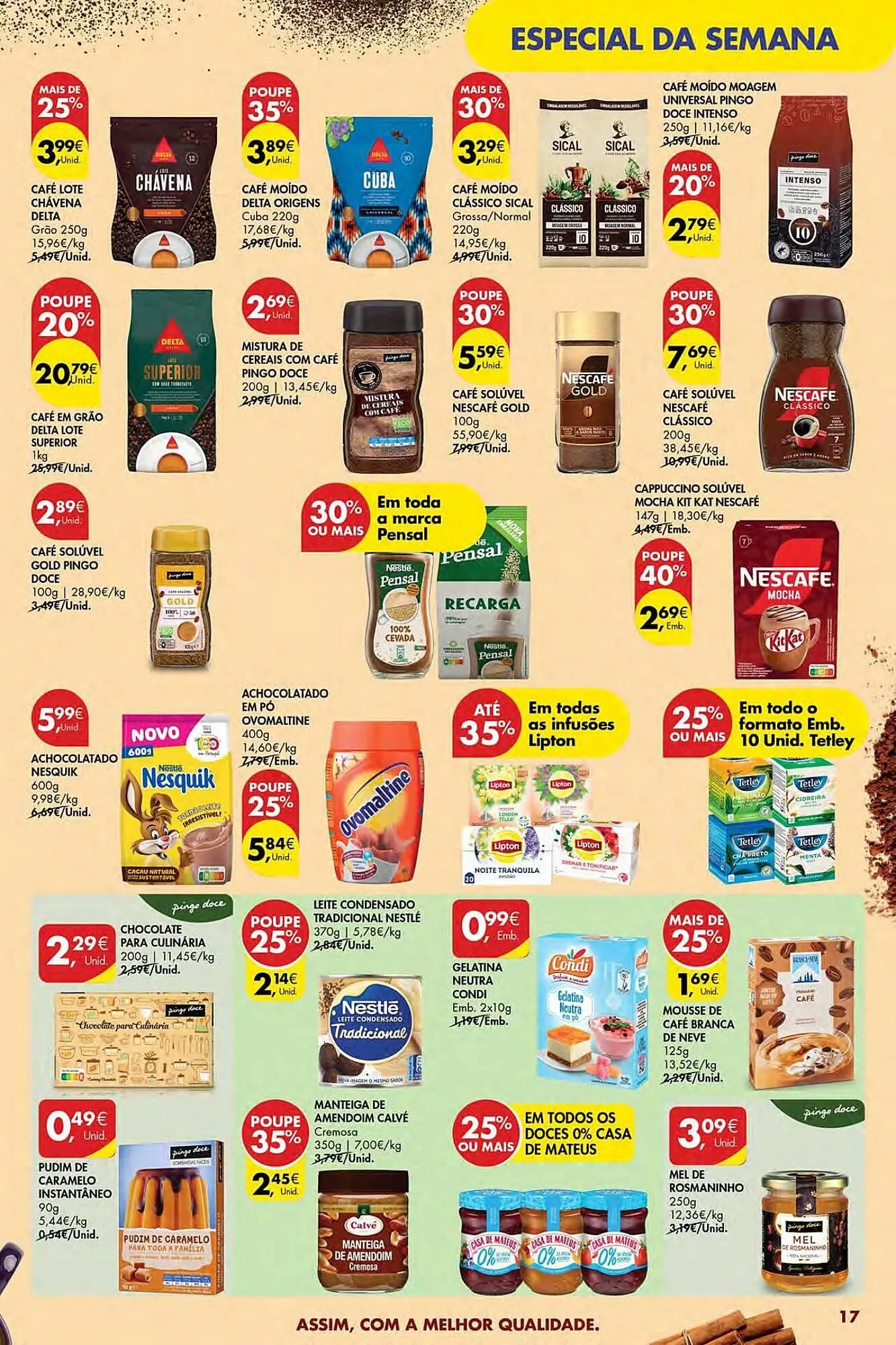 Folheto Folheto Pingo Doce de 16 de abril até 22 de abril 2026 - Pagina 17