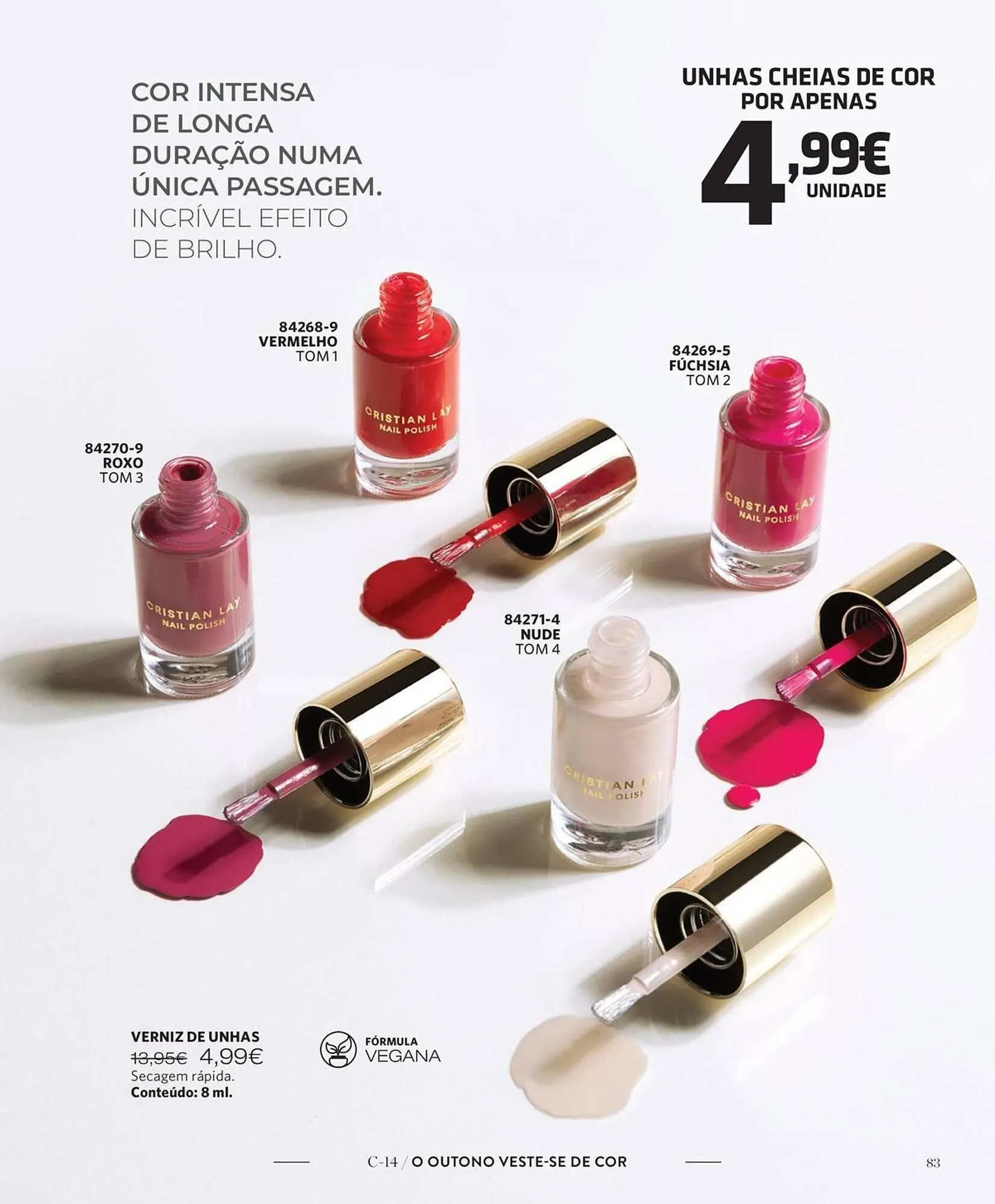 Folheto Catálogo Cristian Lay de 29 de setembro até 19 de outubro 2025 - Pagina 83