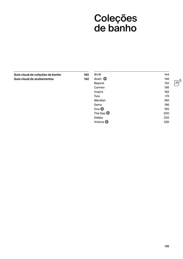 Folheto Soluções de Banho  de 6 de janeiro até 31 de dezembro 2025 - Pagina 137
