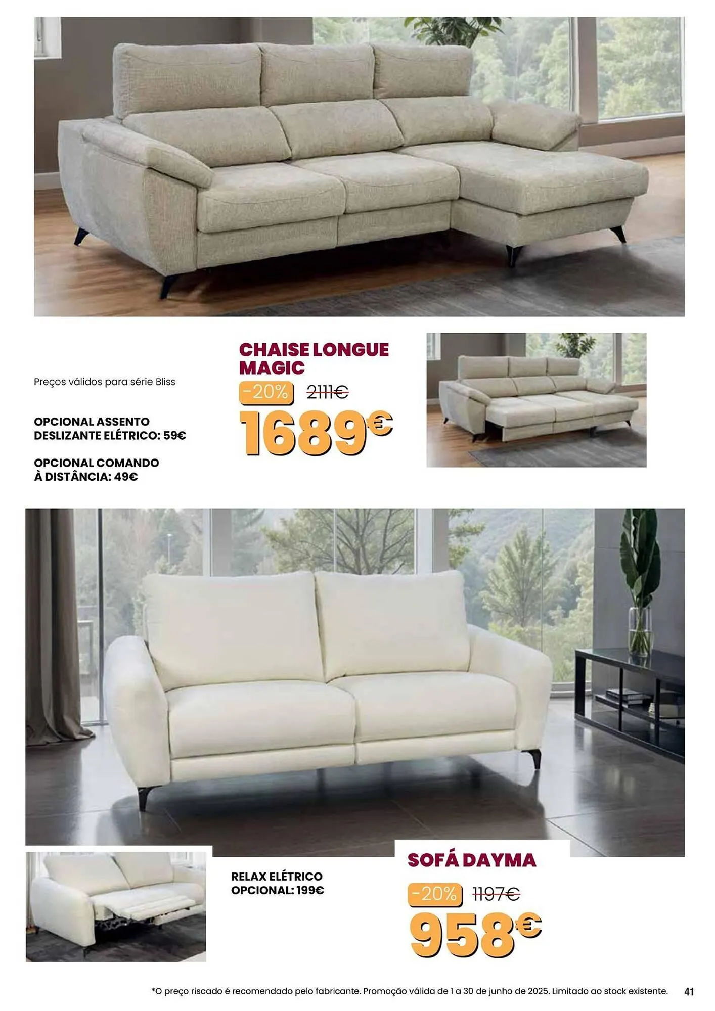 Folheto Folheto Hiper Centro do Móvel de 3 de junho até 30 de junho 2025 - Pagina 41