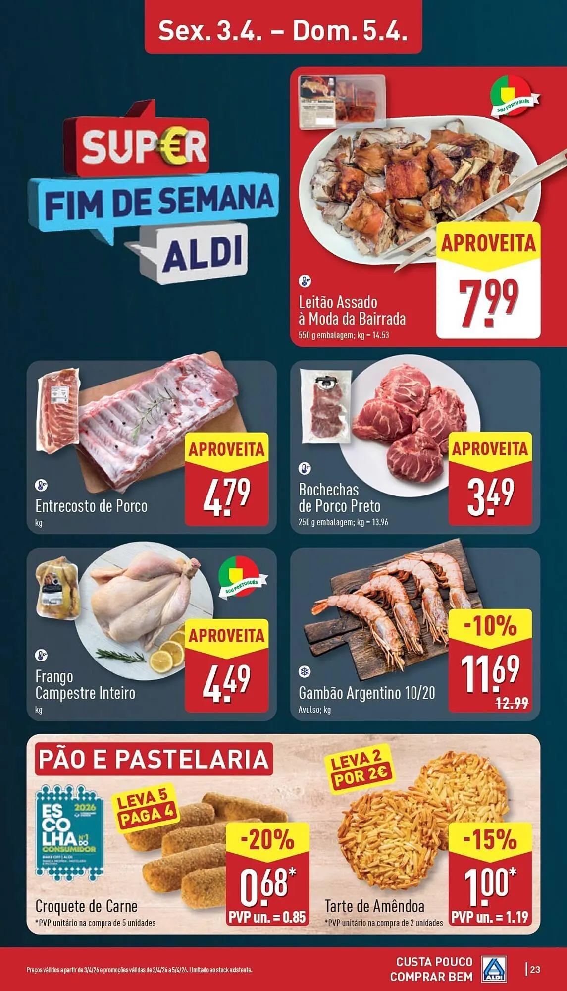 Folheto Folheto ALDI de 30 de março até 5 de abril 2026 - Pagina 23