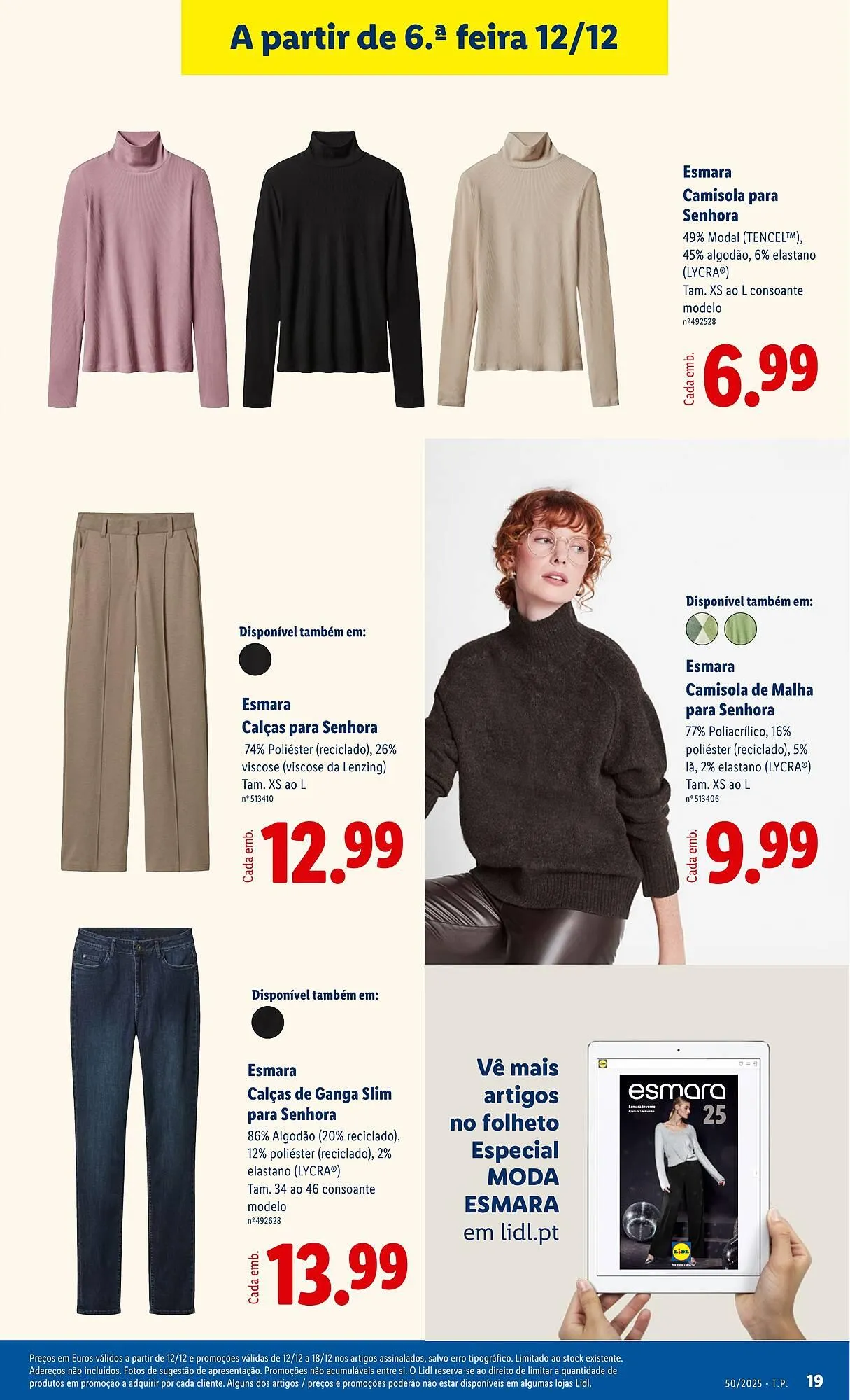 Folheto Folheto Lidl de 8 de dezembro até 14 de dezembro 2025 - Pagina 19