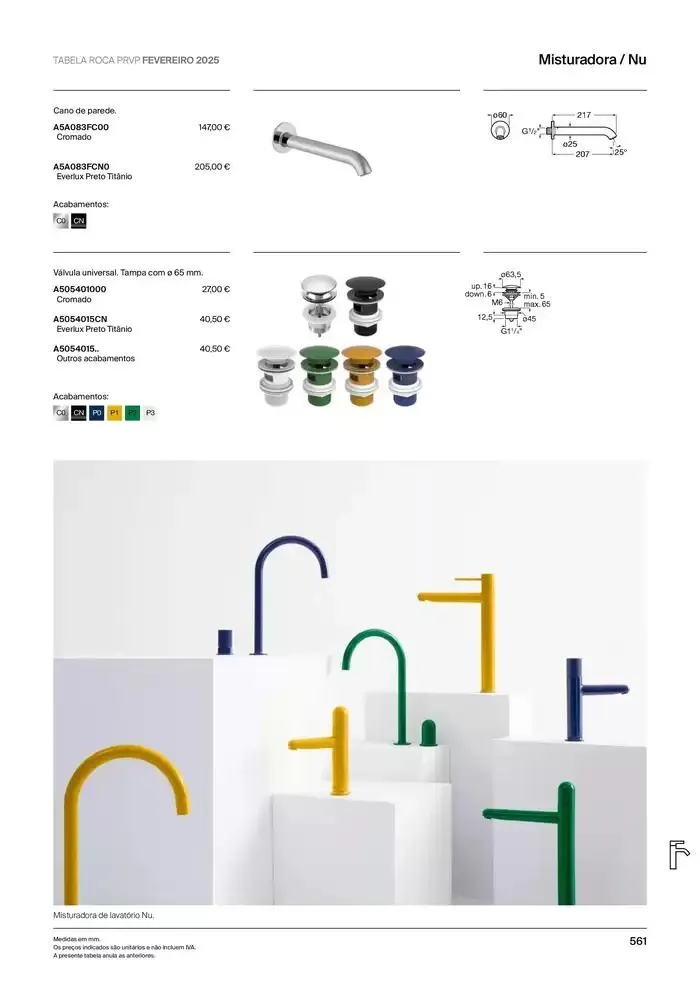 Folheto Soluções de Banho  de 6 de janeiro até 31 de dezembro 2025 - Pagina 563