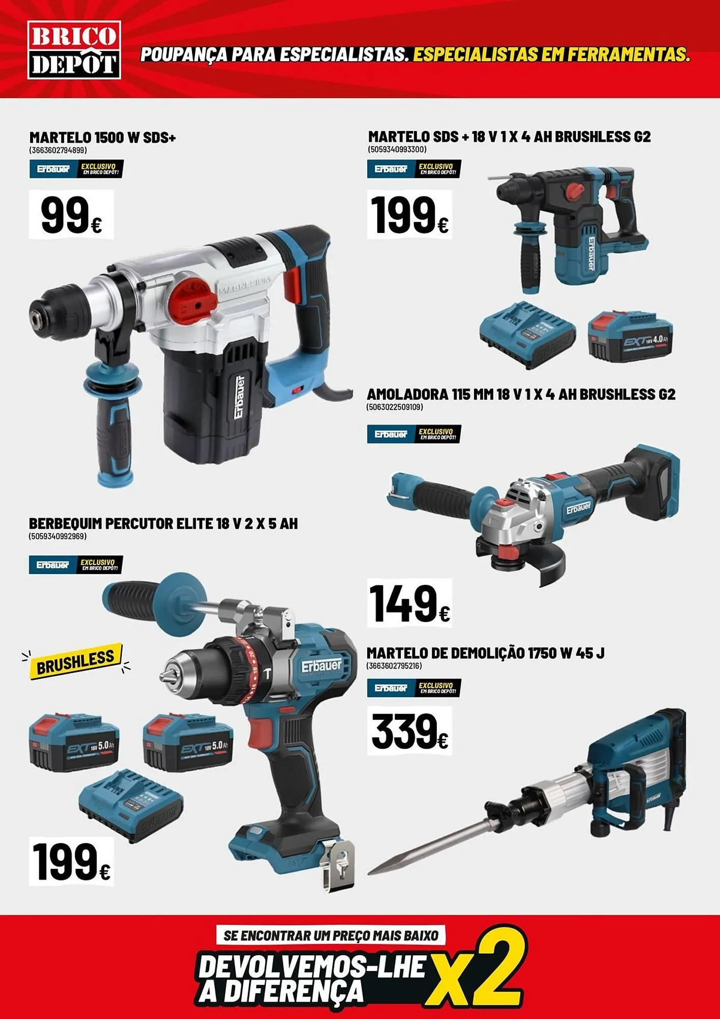Folheto Folheto Brico Depôt de 4 de fevereiro até 26 de fevereiro 2026 - Pagina 10