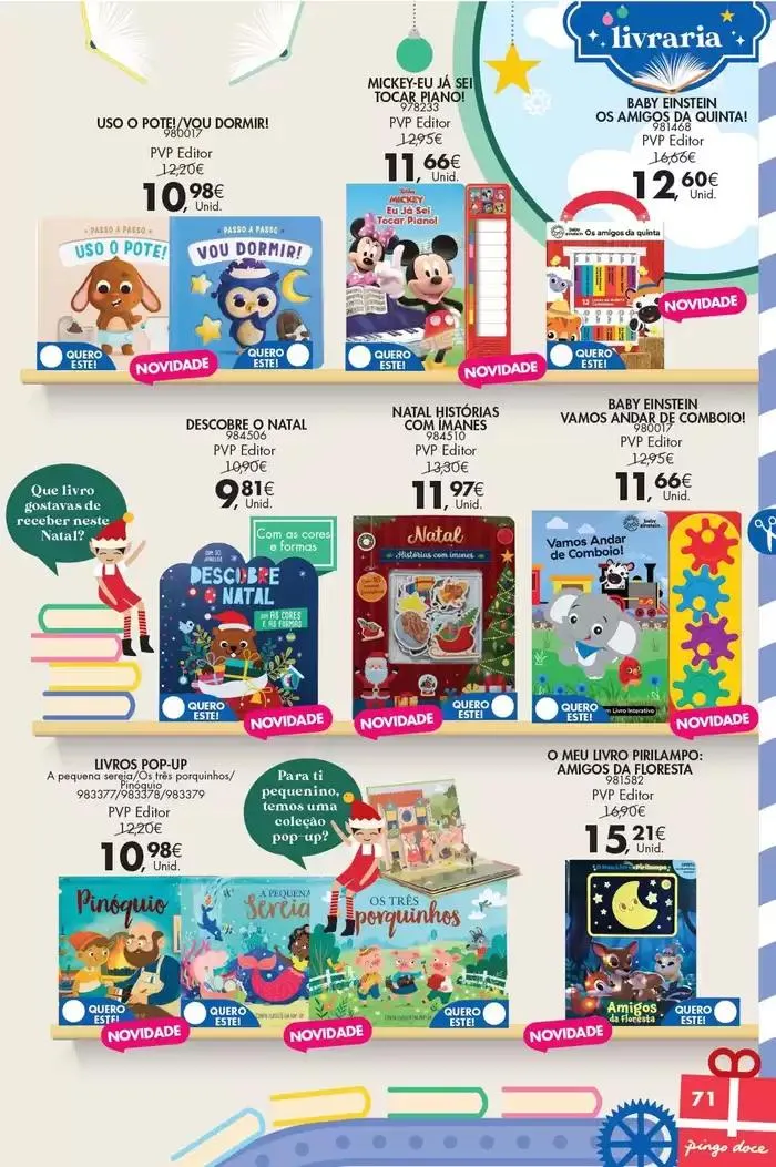 Folheto As nossas melhores pechinchas de 21 de novembro até 6 de janeiro 2025 - Pagina 68