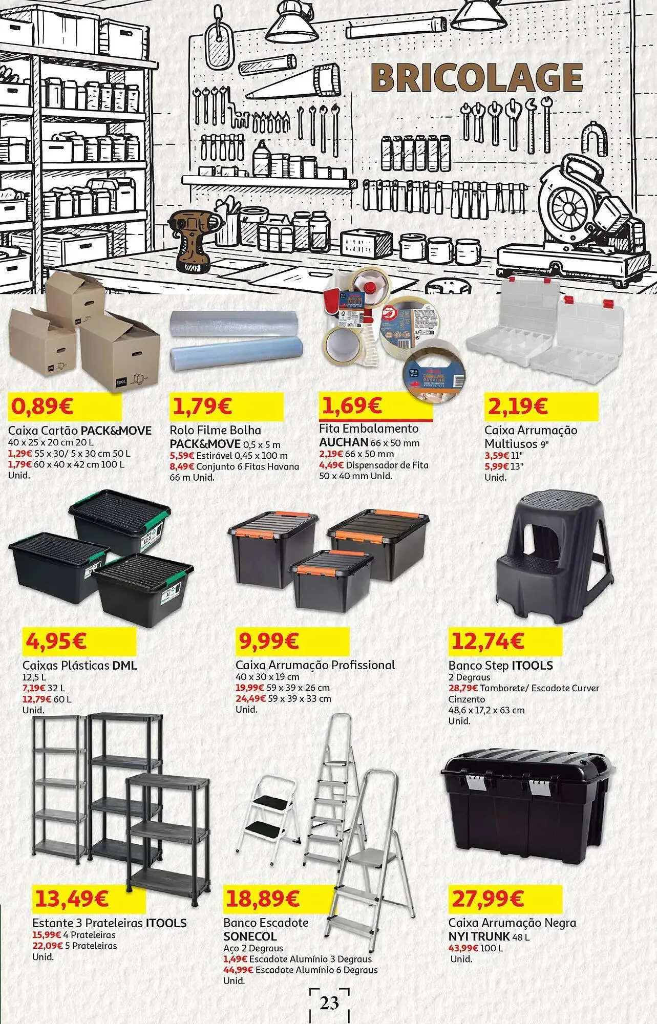 Folheto Folheto Auchan de 3 de março até 13 de março 2026 - Pagina 23