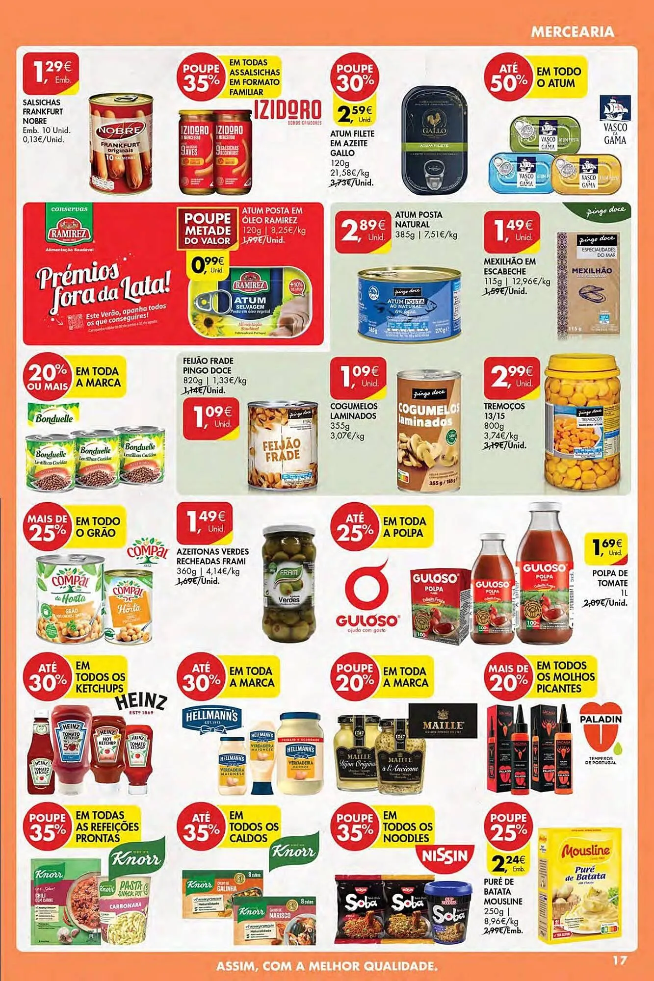 Folheto Folheto Pingo Doce de 10 de julho até 16 de julho 2025 - Pagina 17