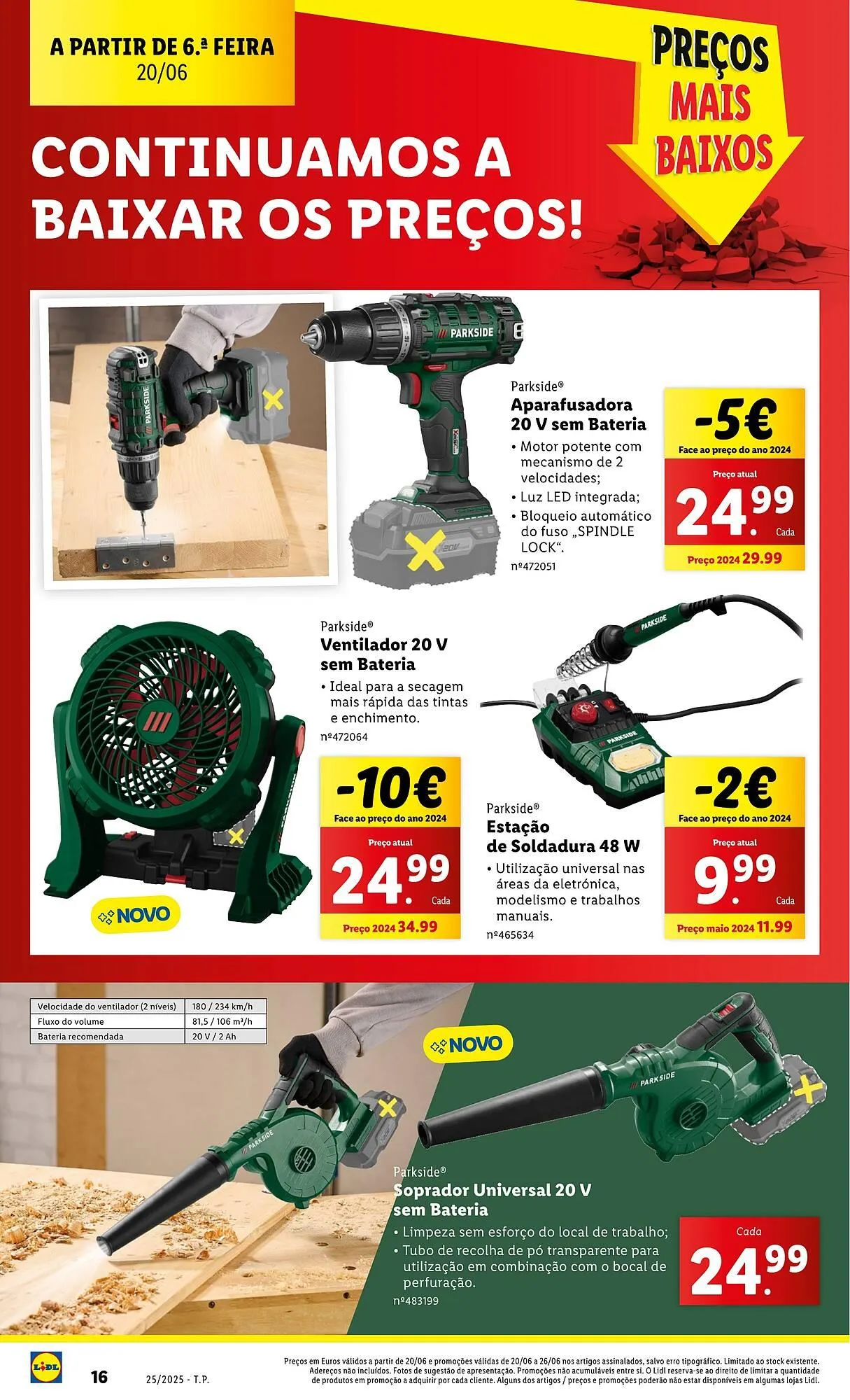 Folheto Folheto Lidl de 16 de junho até 22 de junho 2025 - Pagina 16