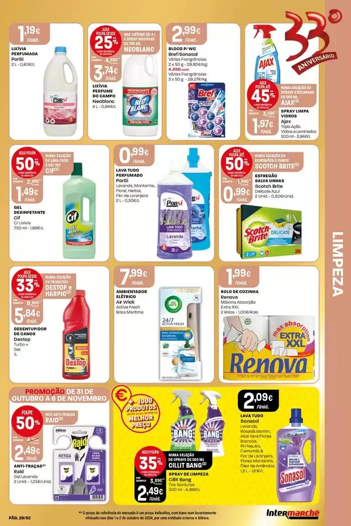 Folheto 33º ANIVERSÁRIO de 31 de outubro até 6 de novembro 2024 - Pagina 29
