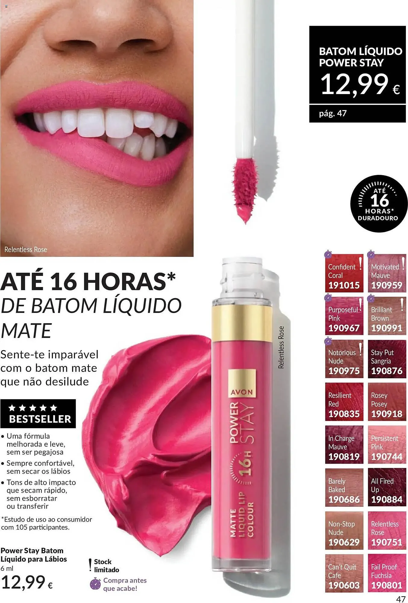 Folheto Catálogo Avon de 1 de maio até 31 de maio 2026 - Pagina 47