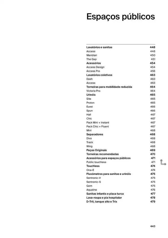 Folheto Soluções de Banho de 6 de janeiro até 31 de dezembro 2025 - Pagina 445