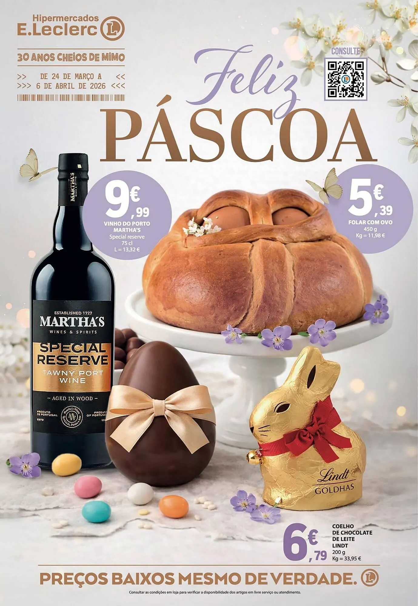 Folheto Folheto E.Leclerc de 24 de março até 6 de abril 2026 - Pagina 1