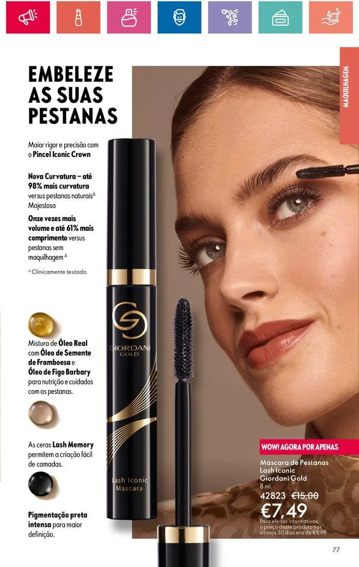 Folheto Folheto Oriflame de 30 de maio até 19 de junho 2024 - Pagina 77
