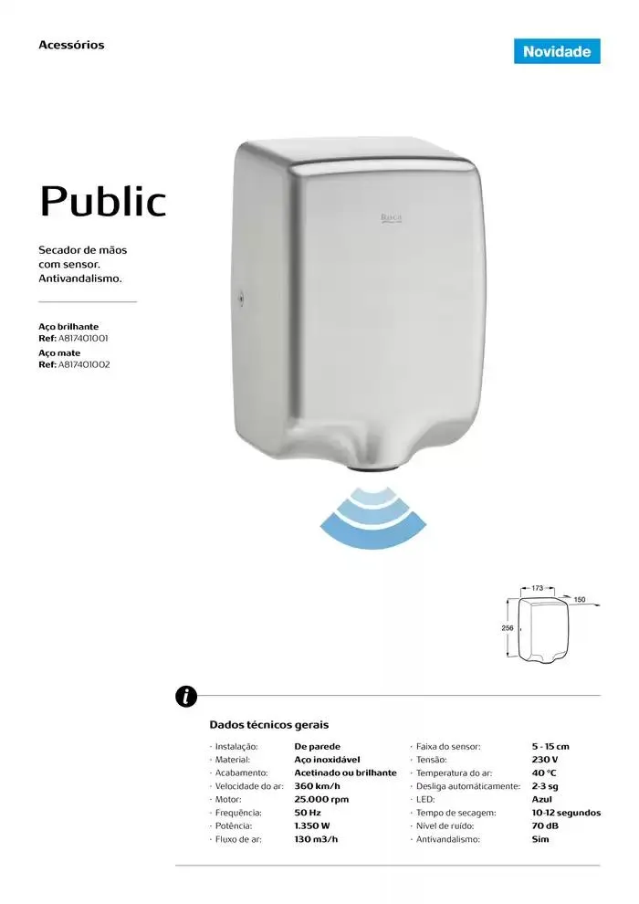 Folheto Soluções Touchless de 6 de janeiro até 31 de dezembro 2025 - Pagina 36