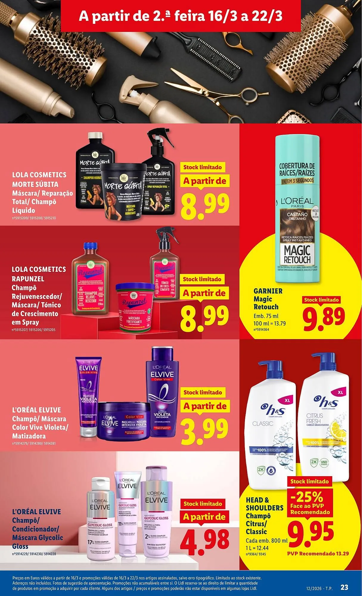Folheto Folheto Lidl de 16 de março até 22 de março 2026 - Pagina 23