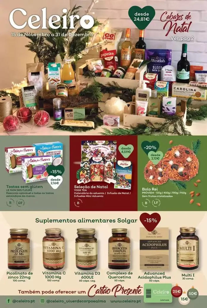 Folheto Folheto Novembro Dezembro de 26 de novembro até 31 de dezembro 2024 - Pagina 1
