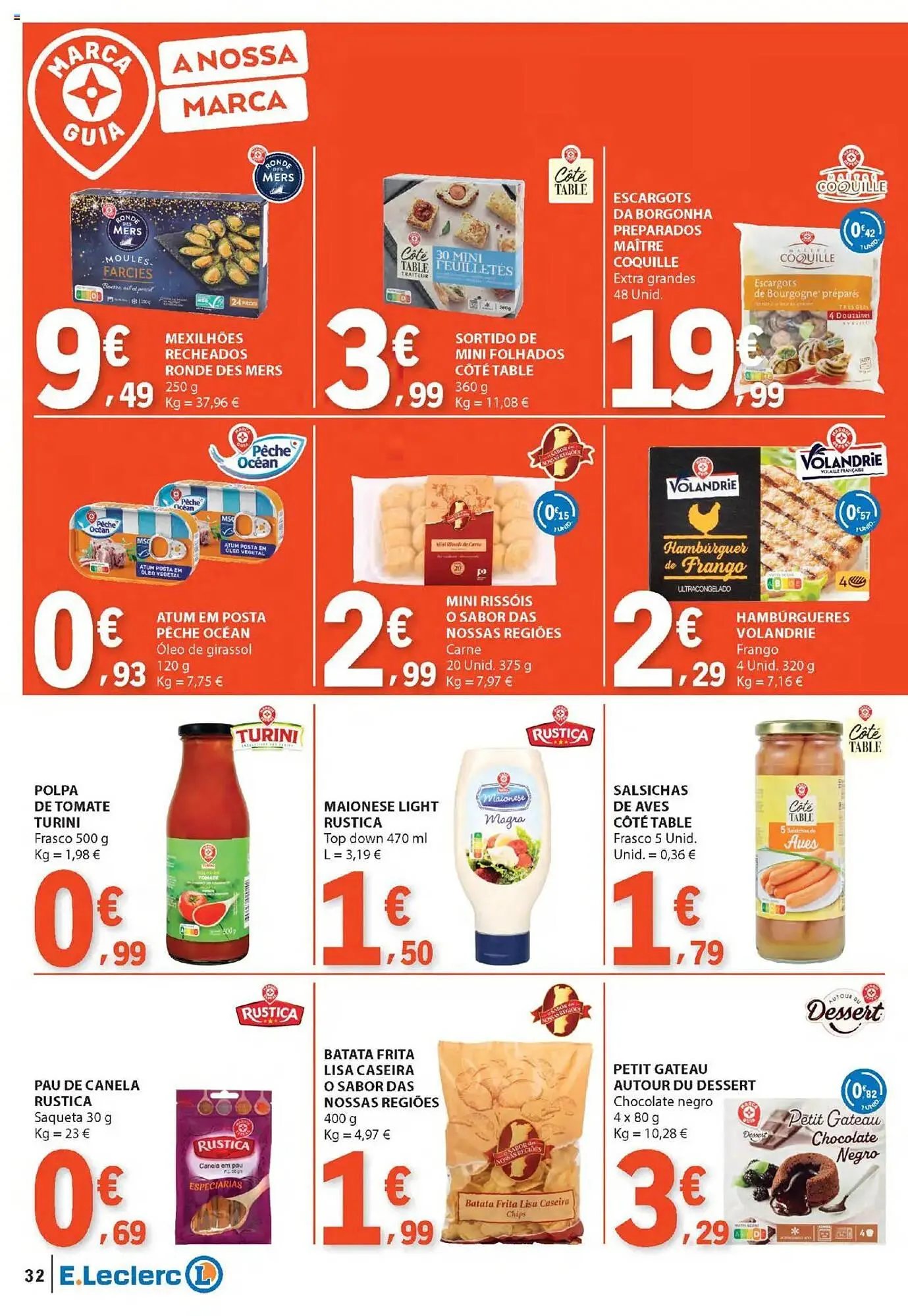 Folheto Folheto E.Leclerc de 10 de abril até 21 de abril 2025 - Pagina 32