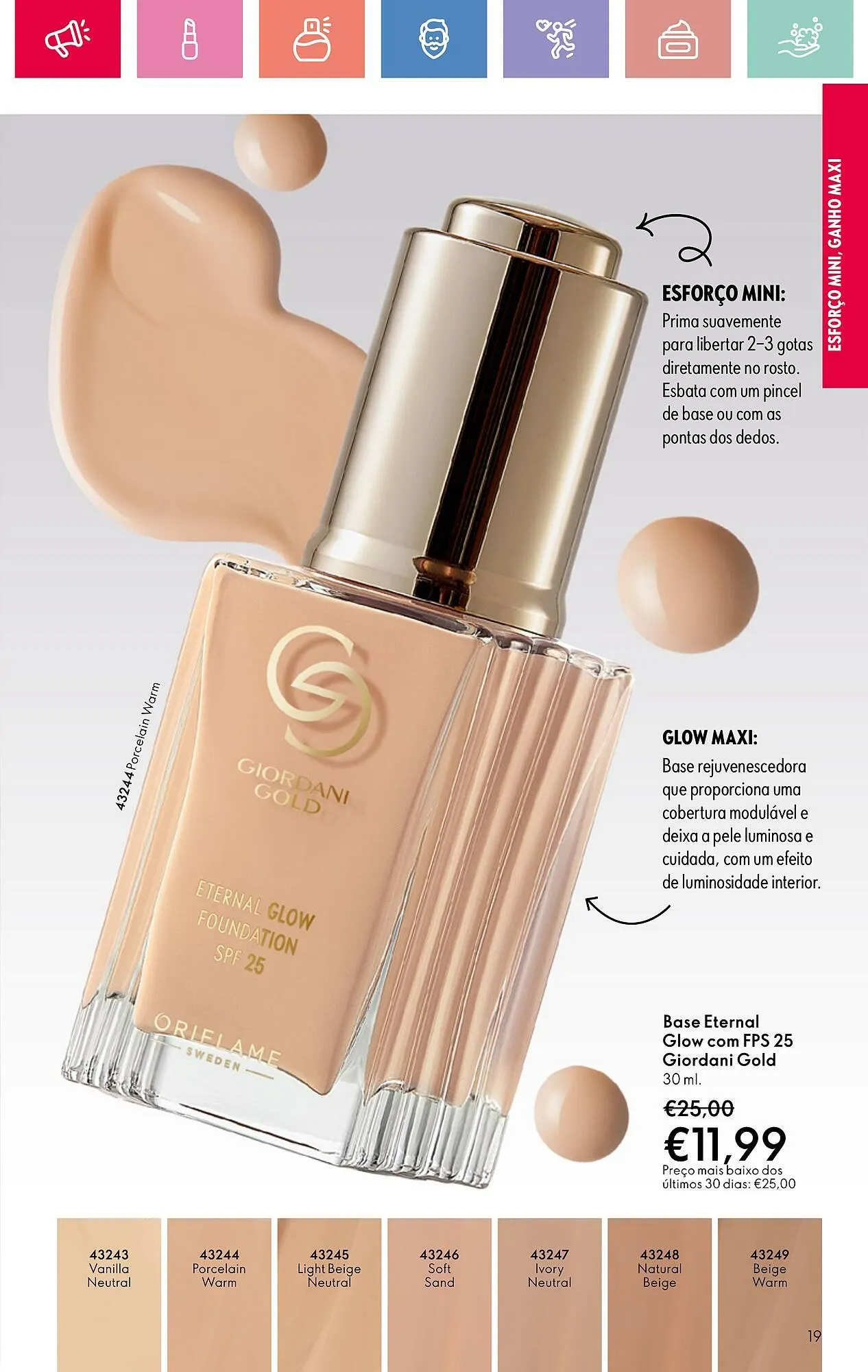 Folheto Folheto Oriflame de 23 de março até 12 de abril 2025 - Pagina 19