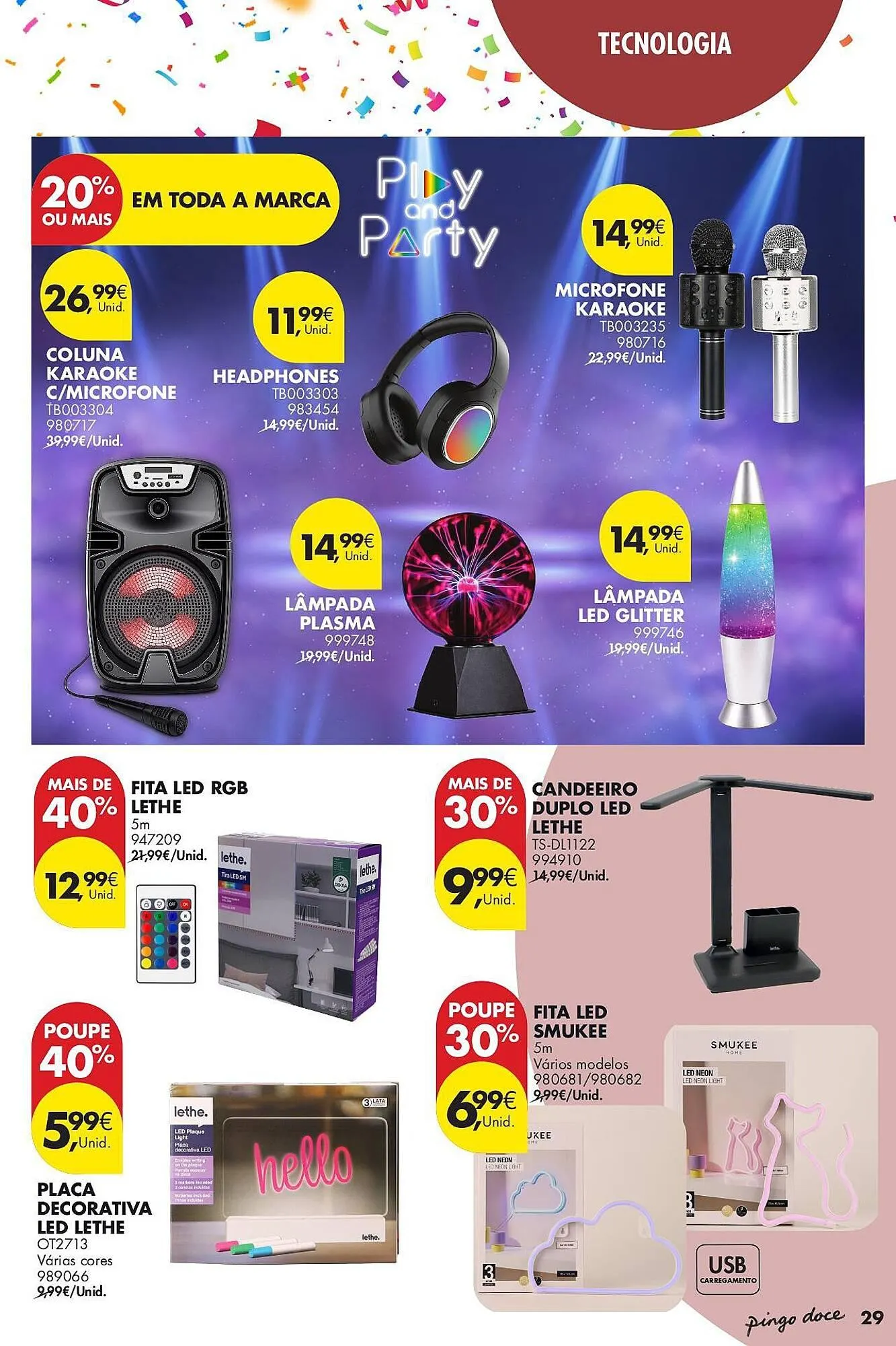 Folheto Folheto Pingo Doce de 17 de fevereiro até 2 de março 2026 - Pagina 29