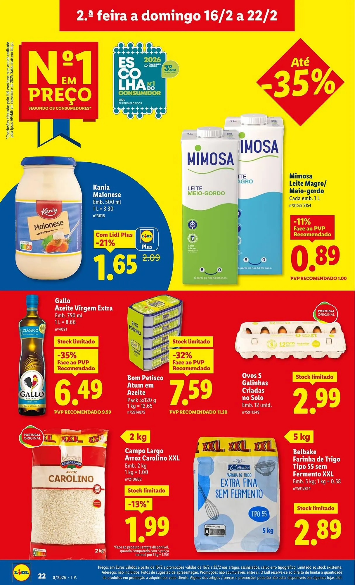 Folheto Folheto Lidl de 16 de fevereiro até 22 de fevereiro 2026 - Pagina 22