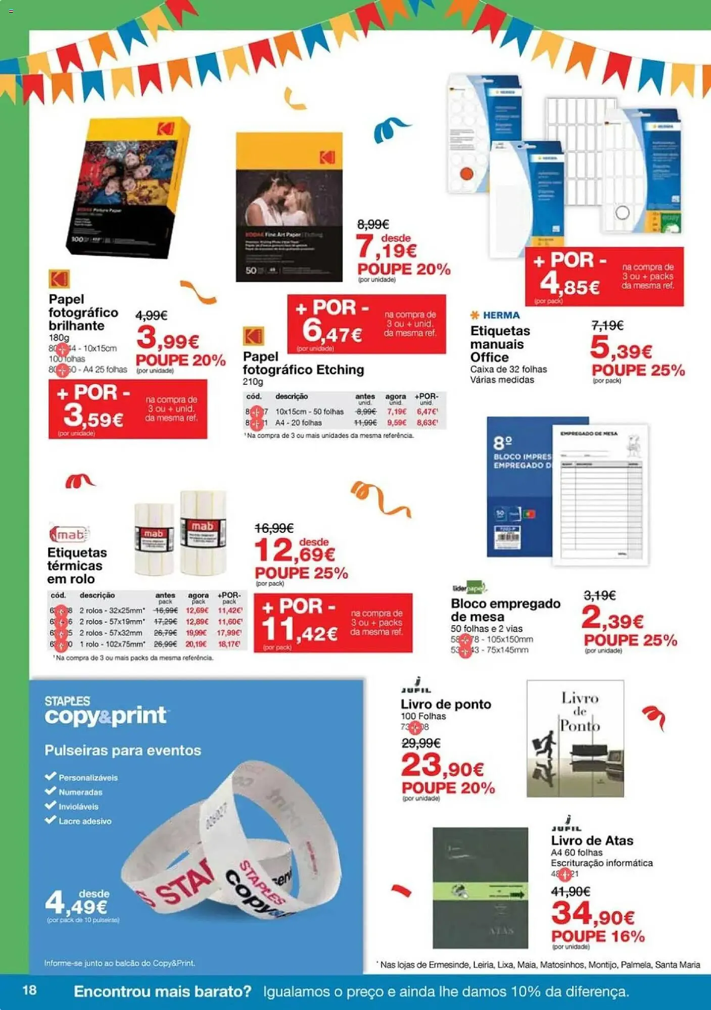 Folheto Folheto Staples de 4 de maio até 28 de maio 2026 - Pagina 18