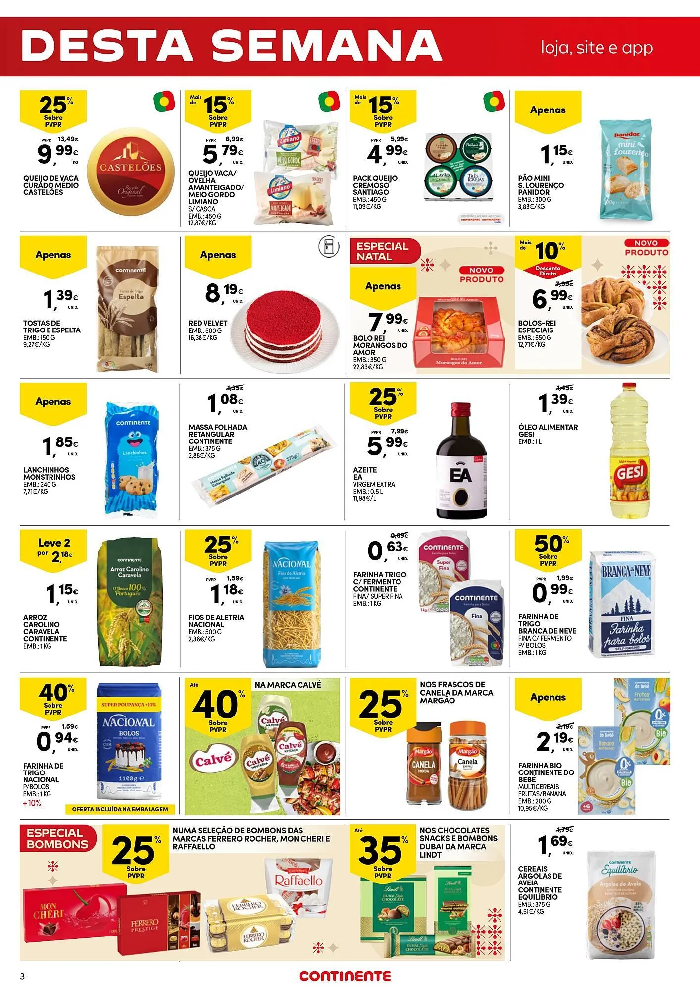 Folheto Folheto Continente de 19 de dezembro até 22 de dezembro 2025 - Pagina 3