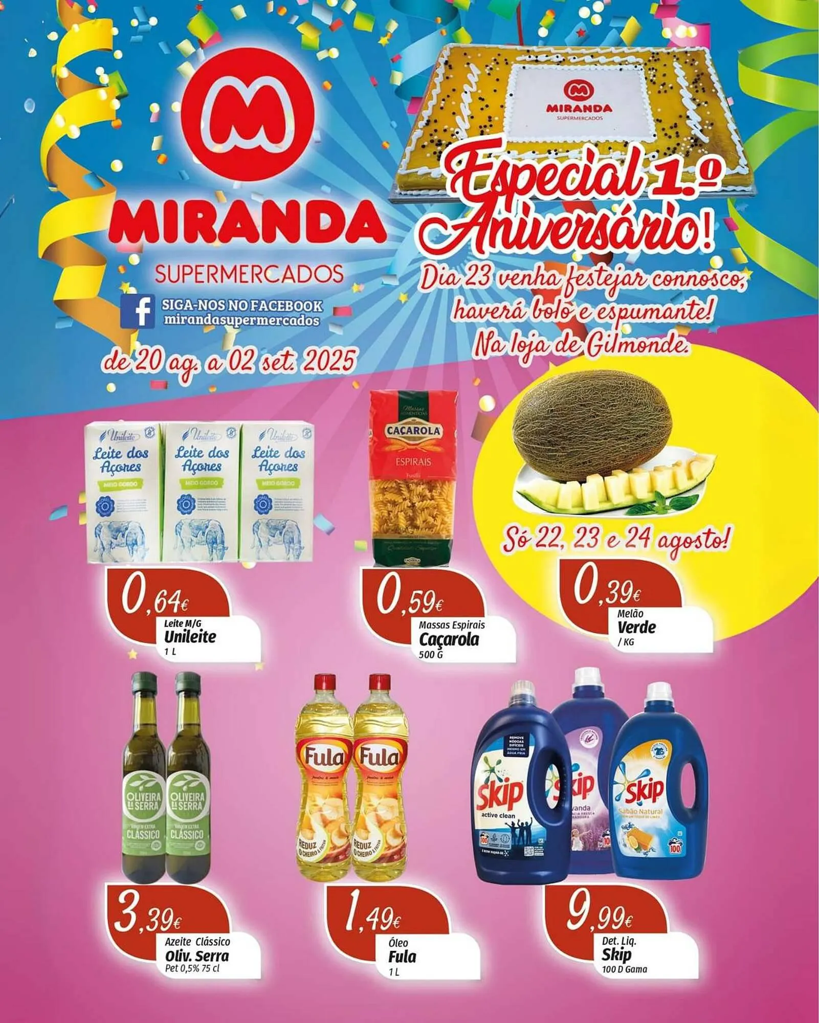 Folheto Miranda Supermercados - 1