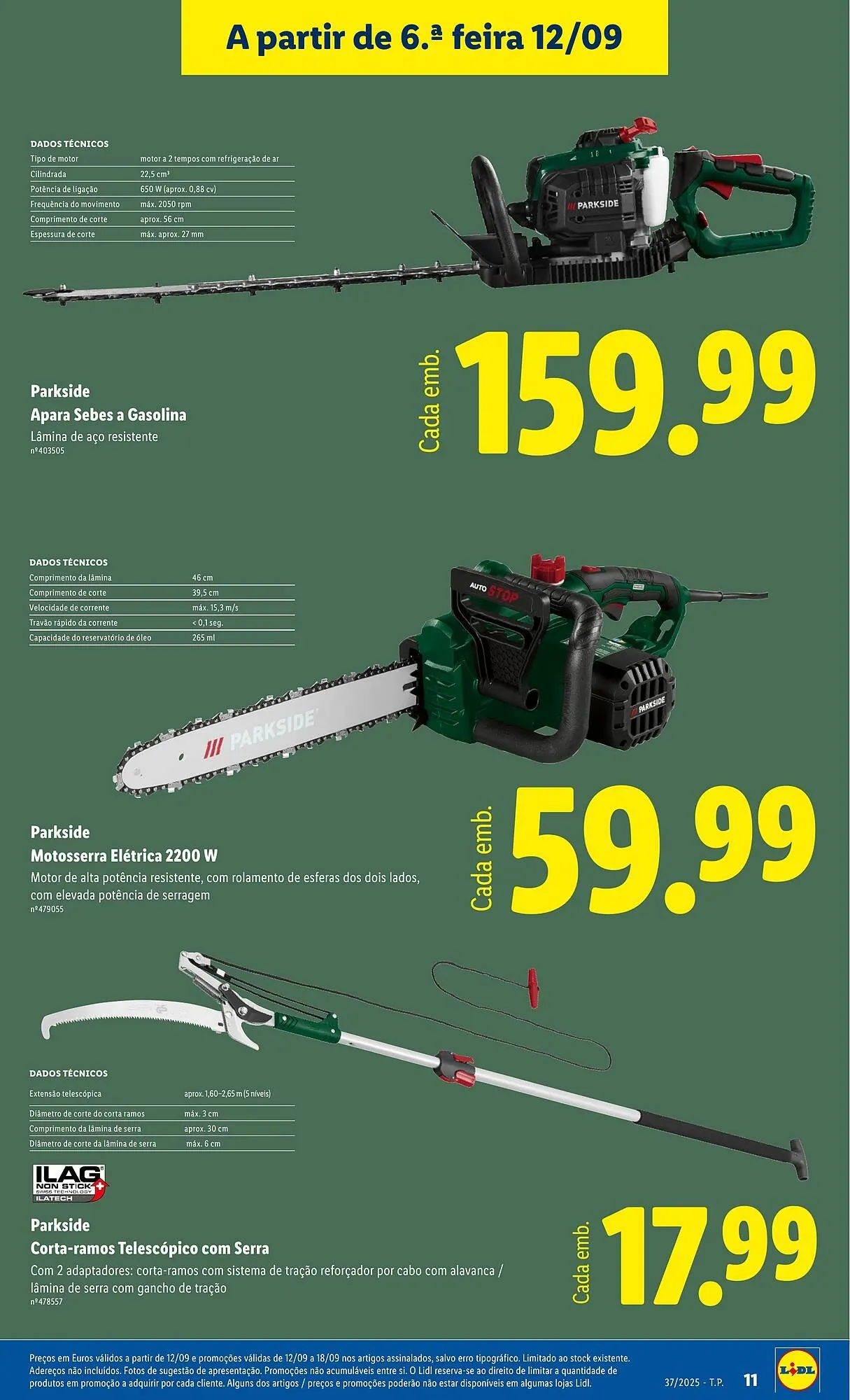 Folheto Folheto Lidl de 8 de setembro até 14 de setembro 2025 - Pagina 11
