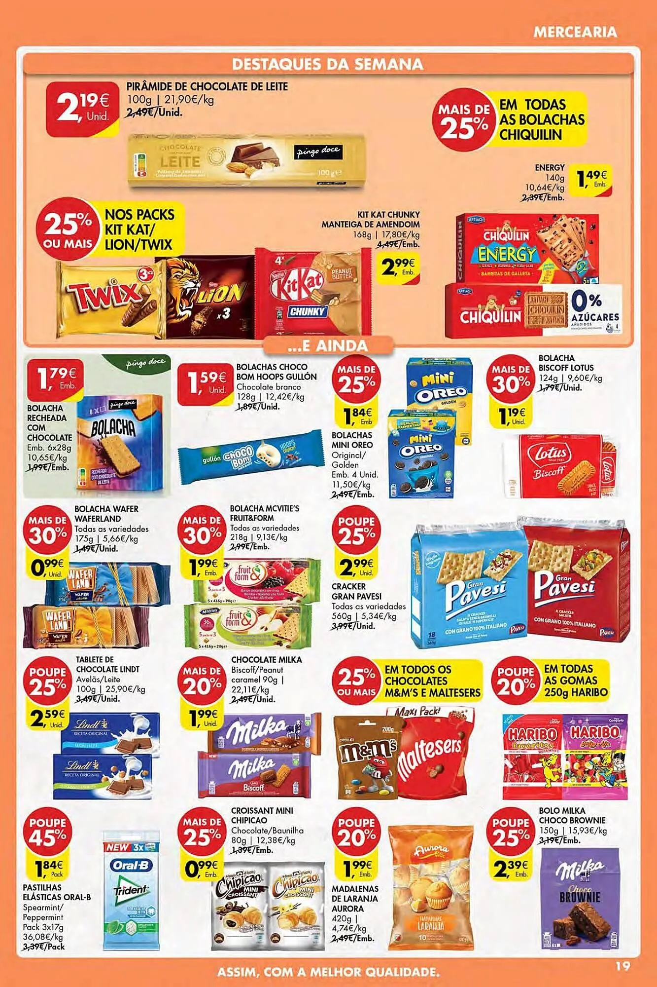 Folheto Folheto Pingo Doce de 7 de maio até 13 de maio 2026 - Pagina 19