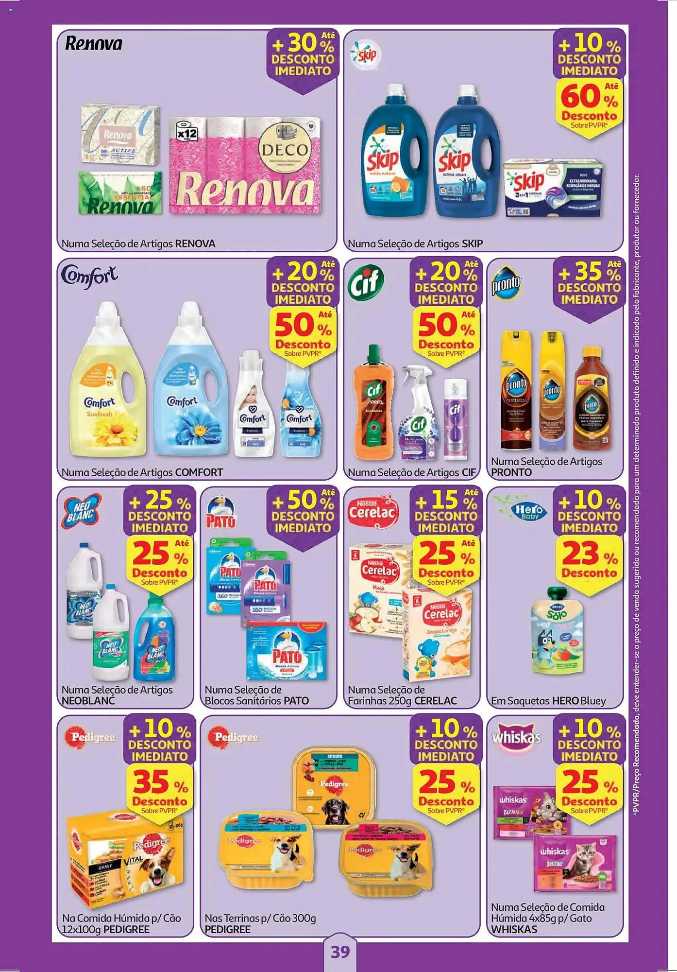 Folheto Folheto Auchan de 30 de outubro até 6 de novembro 2025 - Pagina 39