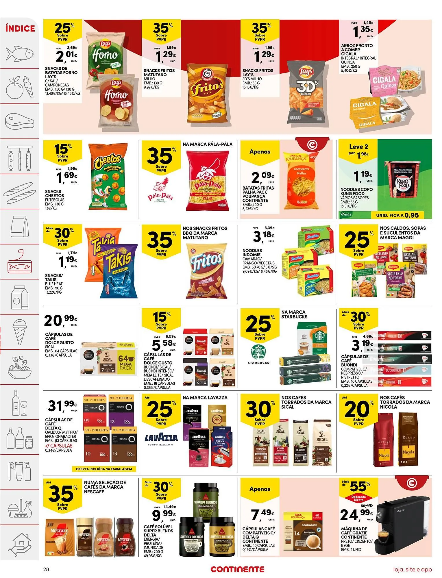 Folheto Folheto Continente de 24 de fevereiro até 2 de março 2026 - Pagina 28