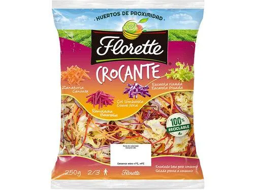 salada crocante florette 250g