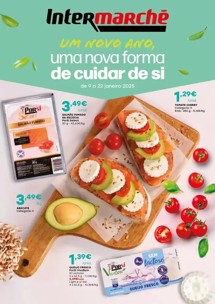 Folheto Folheto Alimentação Saudável Contact de 9 de janeiro até 22 de janeiro 2025 - Pagina 1