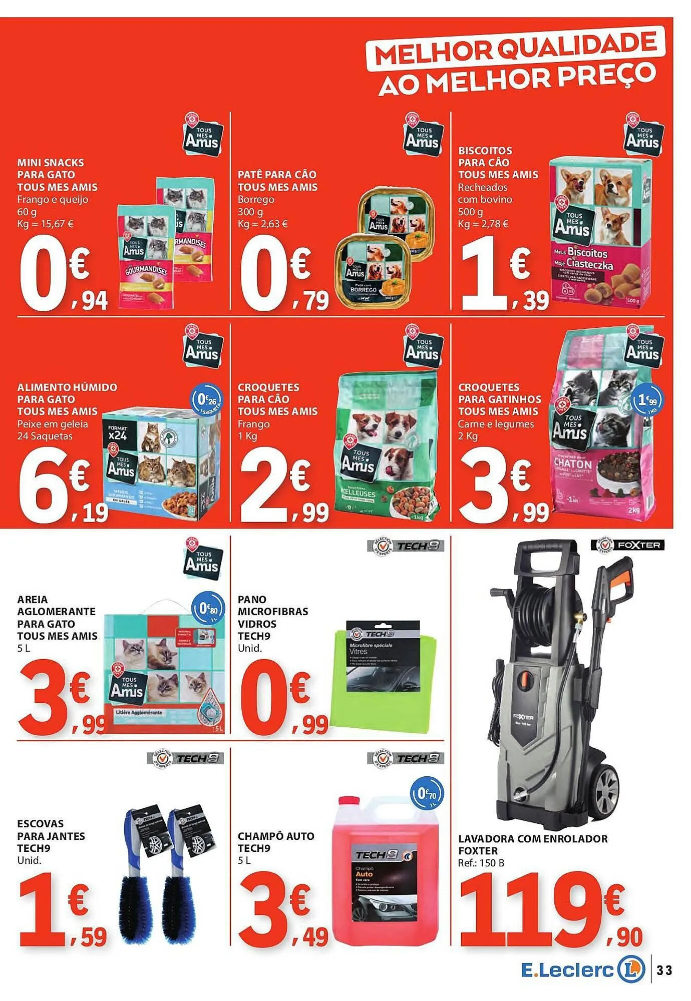 Folheto Folheto E.Leclerc de 3 de julho até 9 de julho 2025 - Pagina 33