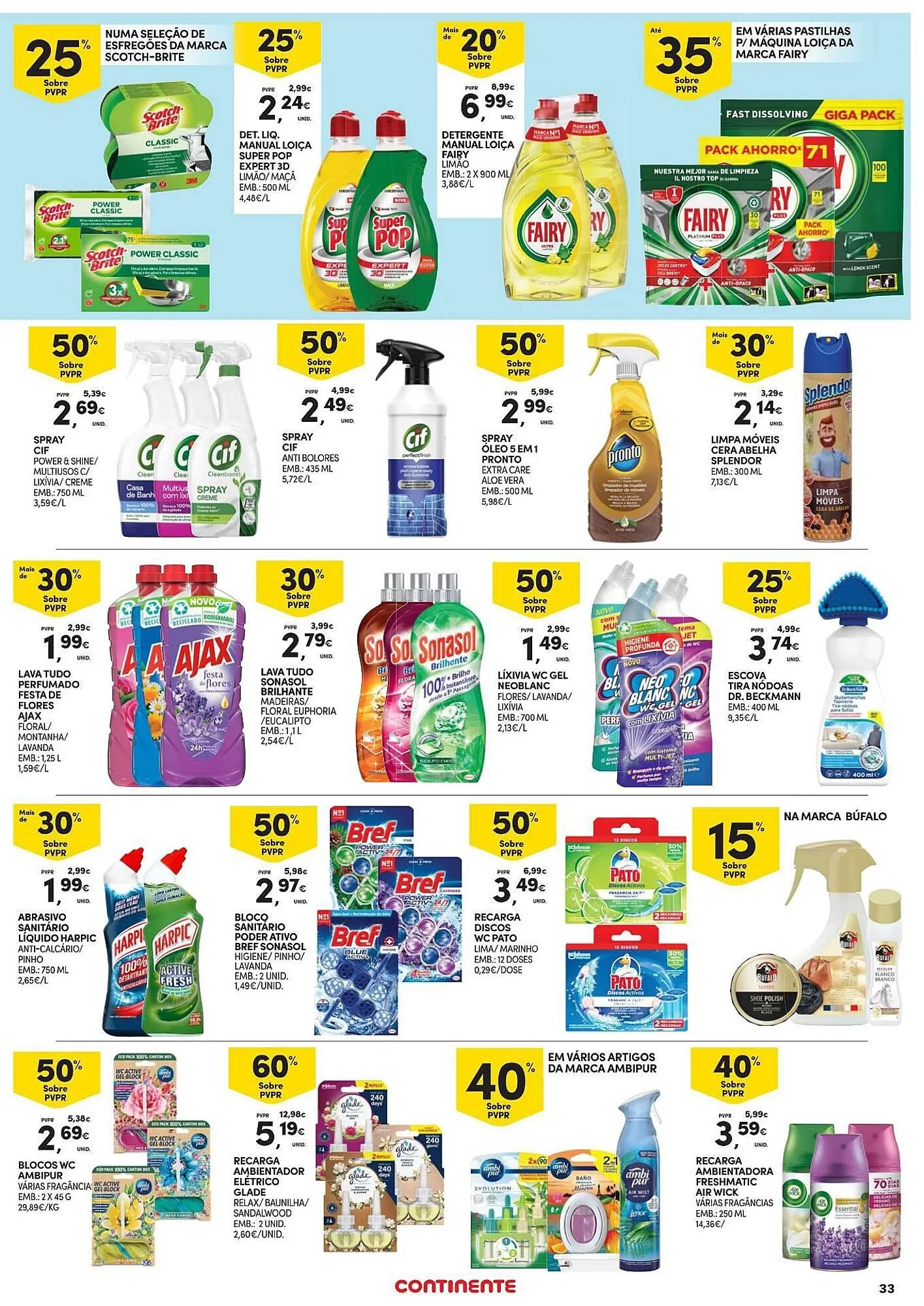 Folheto Folheto Continente de 30 de outubro até 12 de novembro 2025 - Pagina 33