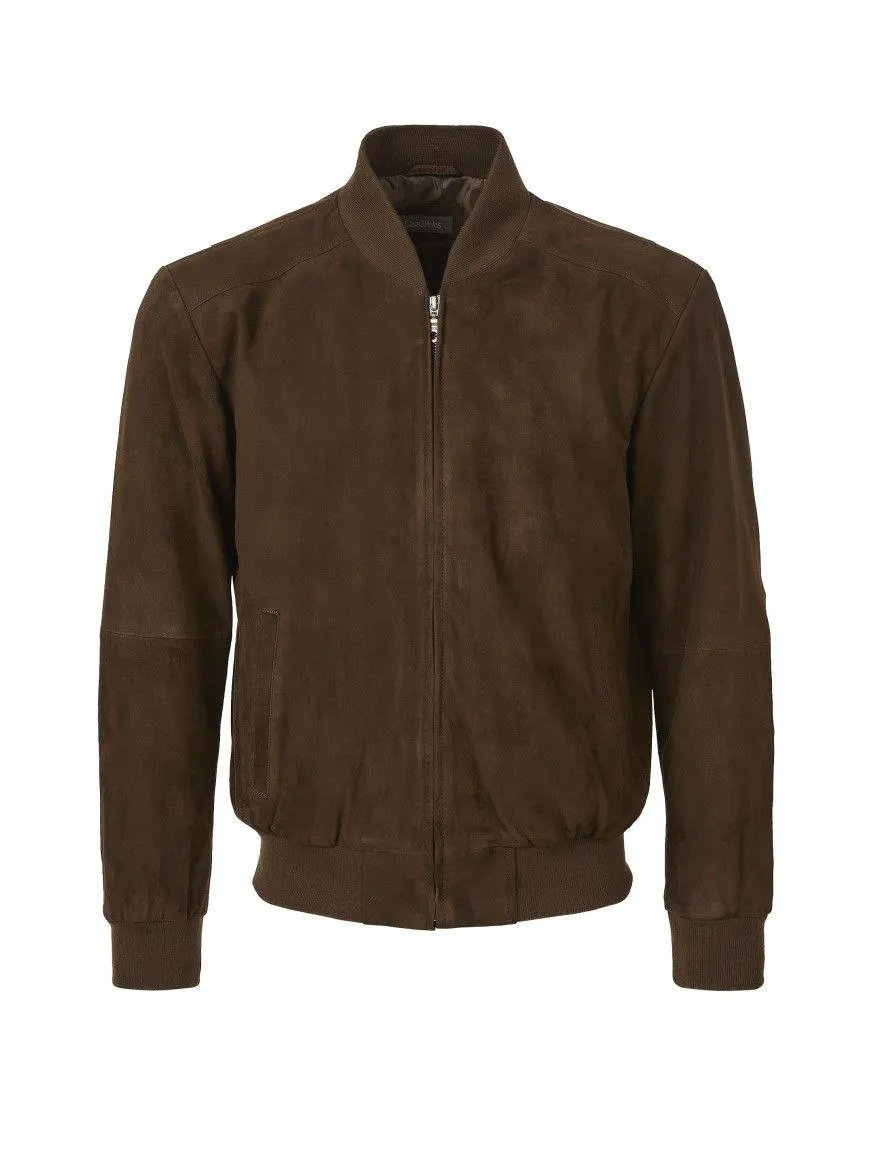 Blusão de Pele Suede Comf