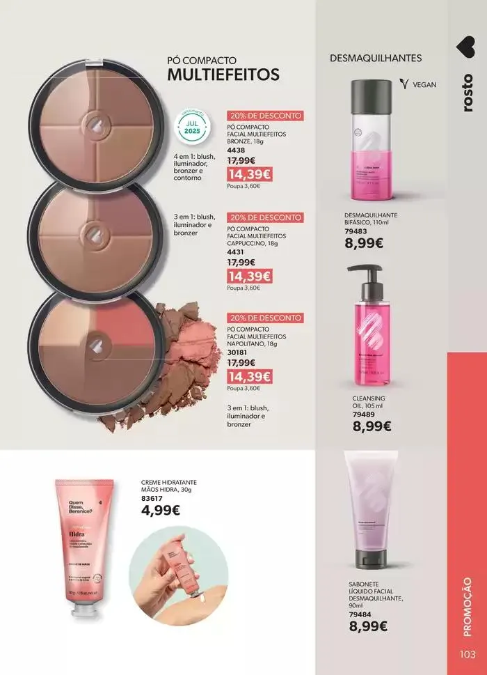 Folheto Novo Eau De Parfum de 29 de janeiro até 25 de fevereiro 2025 - Pagina 135