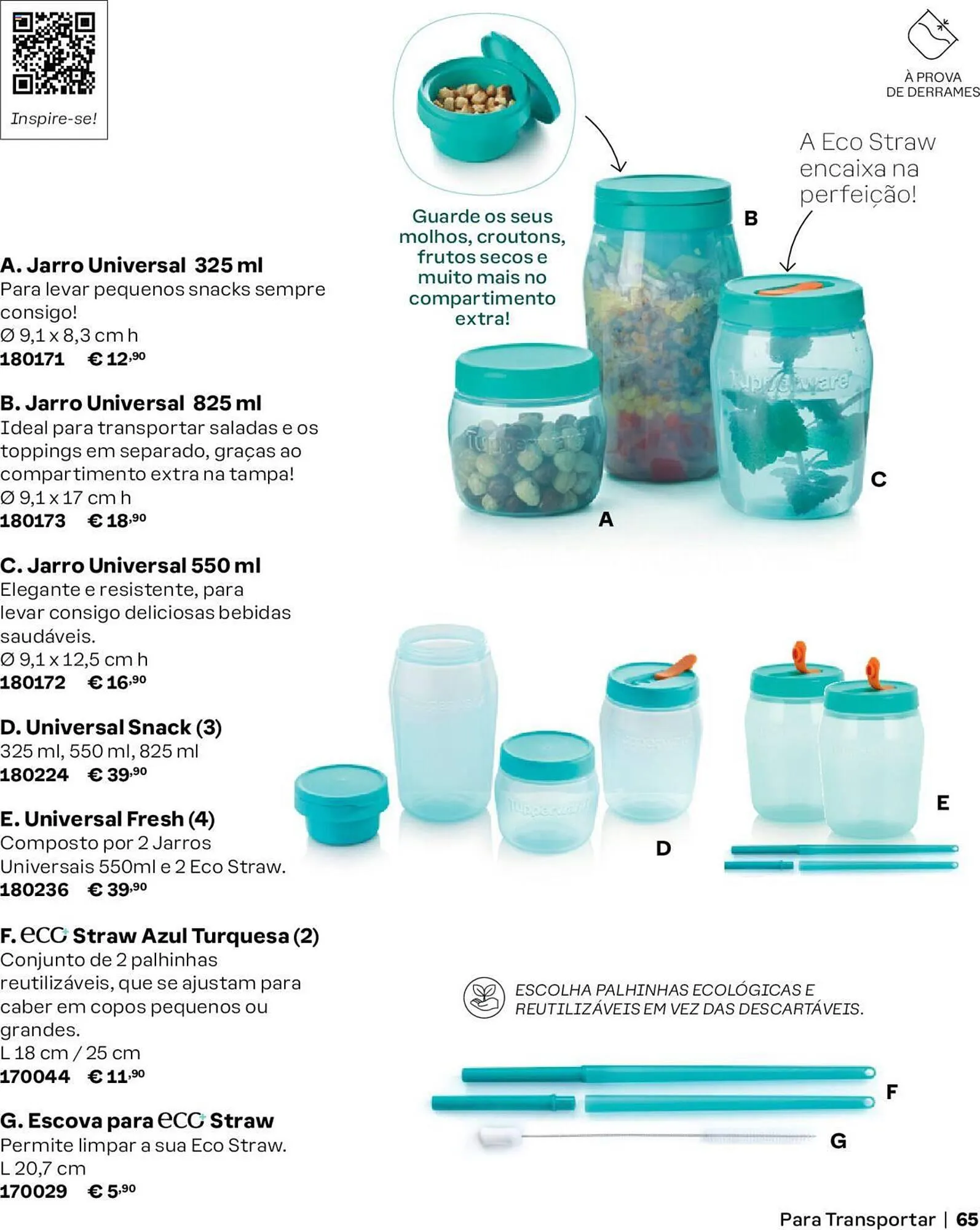 Folheto Folheto Tupperware de 5 de março até 31 de agosto 2024 - Pagina 65